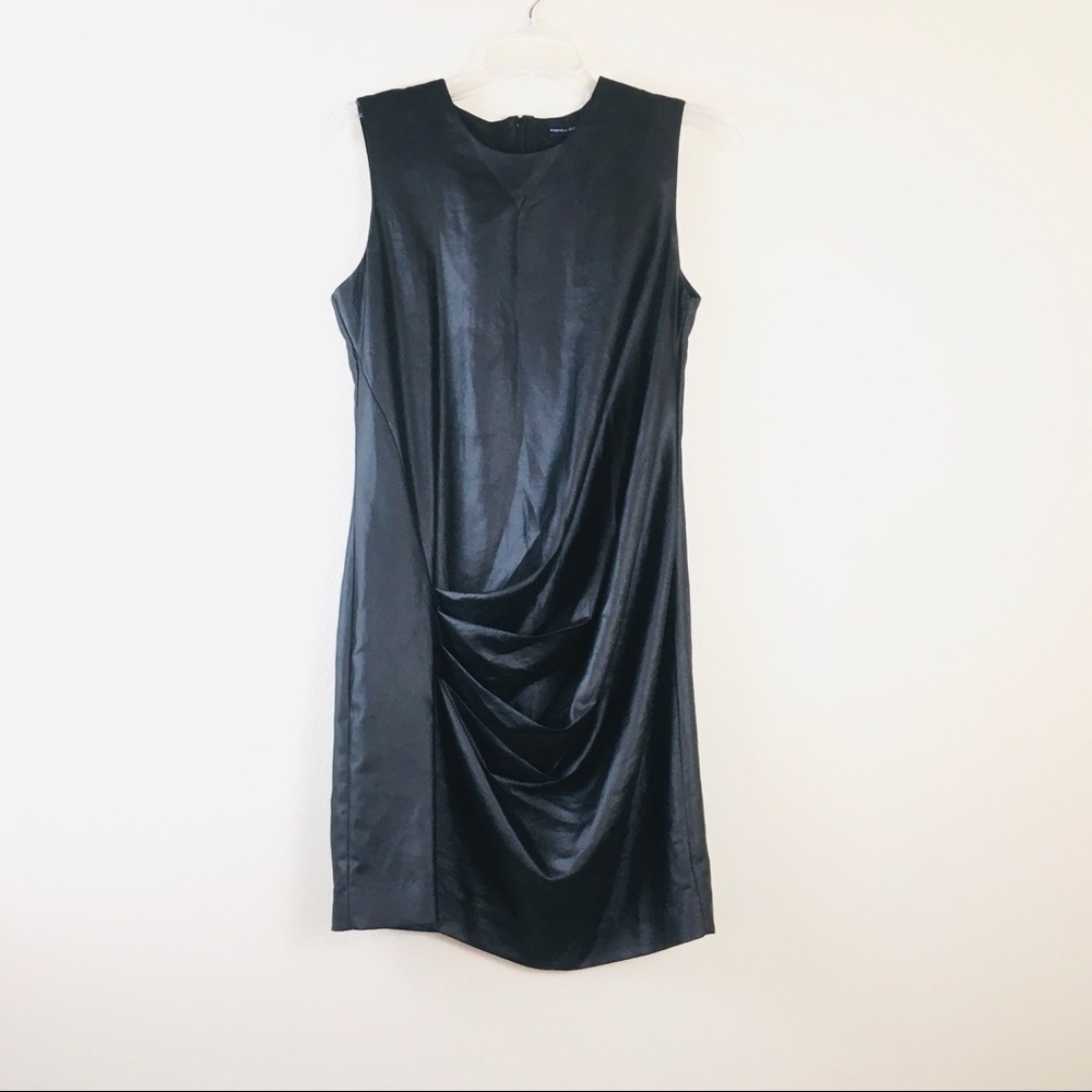 French Connection Front Drape Cocktail Dress